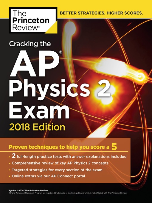 Title details for Cracking the AP Physics 2 Exam, 2018 Edition by Princeton Review - Available
